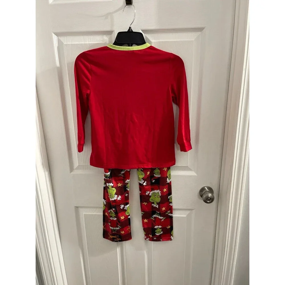 Dr. Seuss The Grinch Pajamas Size 8 New Without Tags